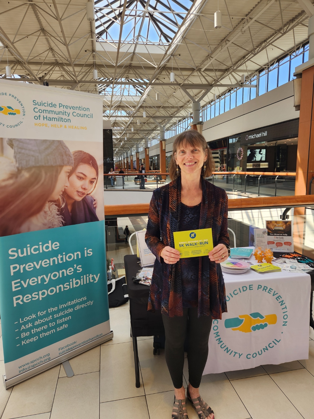 Tracy Irwin at CF Lime Ridge Mall